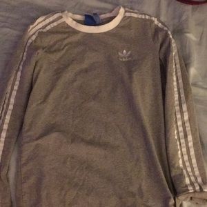 grey adidas shirt